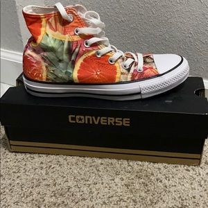 Never-Worn High-Top Tropical Converse